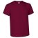 Camiseta cuello redondo 150 gr Valento Valento burdeos