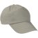 Gorras bicolor de 100% algodón 180 g/m2 Promotion Beige arena