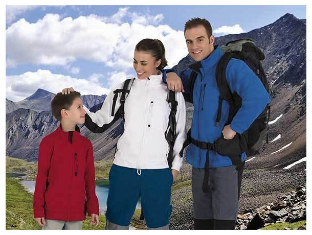 Chaqueta técnica en soft shell Valento