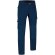 Pantalón laboral hombre poliéster-algodón hidro repelente 280 g/m2 Azul marino orion