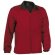 Chaqueta de deporte en poliester Valento roja merchandising