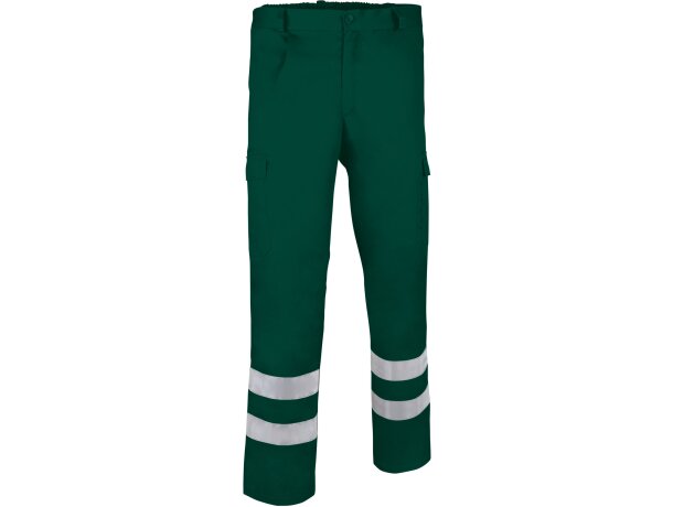 Pantalón Drill sarga con cintas reflectantes multibolsillos detalle 5
