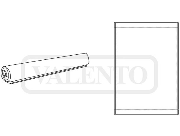 Toalla de baño rizo suave para algodón 400 g/m2 Lyra detalle 1