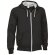 Sudadera Felpa con Capucha Valento negra barata