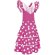 Vestido infantil Buleria con volantes y estampado flamenco Azul marino orión/beige arena