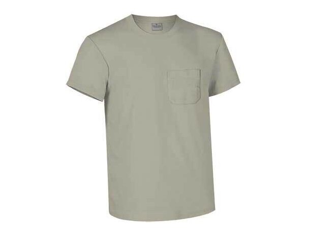 Camiseta con bolsillo manga corta Valento Valento grabada