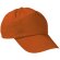 Gorra básica PROMOTION Valento Naranja fiesta