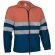 Sudadera de tejido polar con antireflectante Valento personalizada azul