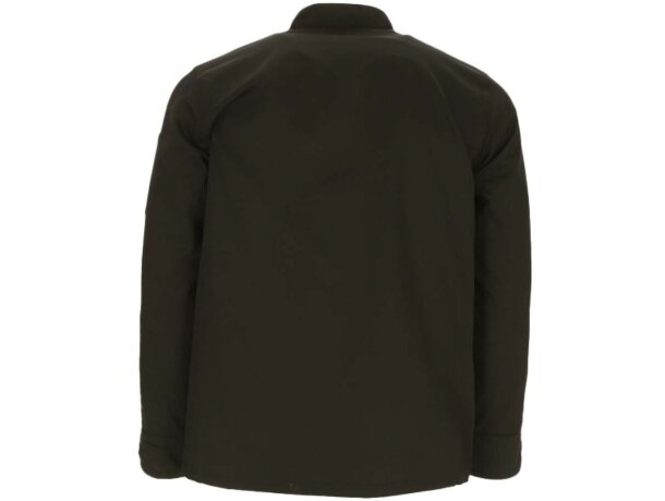 Chaqueta chef Roast manga larga sarga algodón poliéster detalle 4