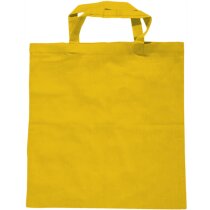 Bolsa de la compra algodón y asas cortas