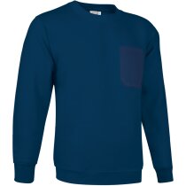 Sudadera de felpa con bolsillo Valento azul