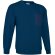 Sudadera Rango azul marino felpa perchada bolsillo