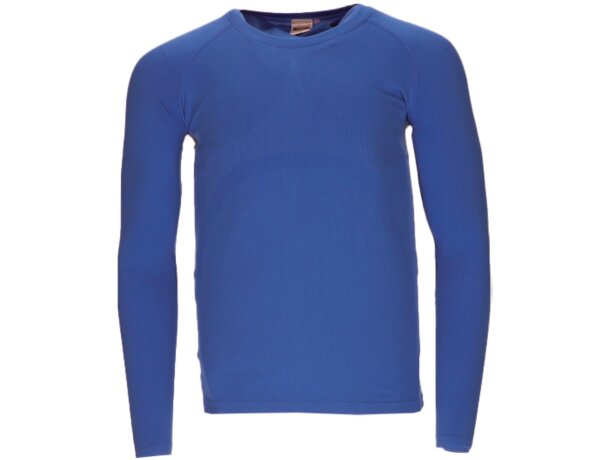 Camiseta térmica elástica Syrax con tecnología seamless detalle 2