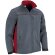 Chaqueta softshell Thunder con tres capas y bolsillos Gris vigoré