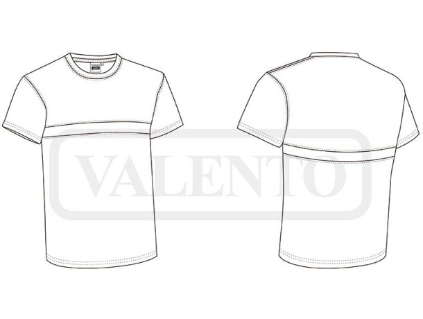 Camiseta SERVER Valento detalle 1