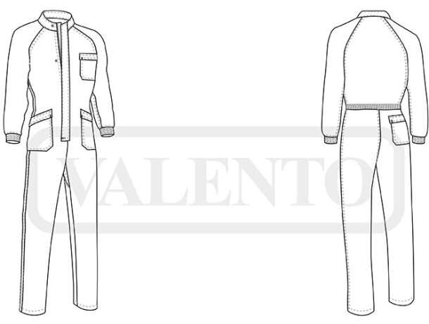 Buzo de trabajo ignífugo Mechanic con certificación EN ISO detalle 1