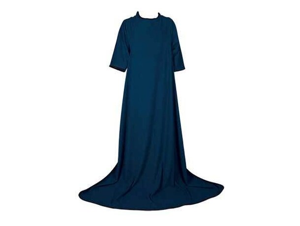 Manta polar con mangas batamanta Valento personalizada azul Manta polar con mangas batamanta Valento personalizada azul