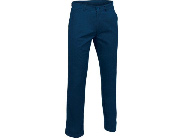 Pantalón chino Martin sarga elástica beige arena azul marino negro detalle 5
