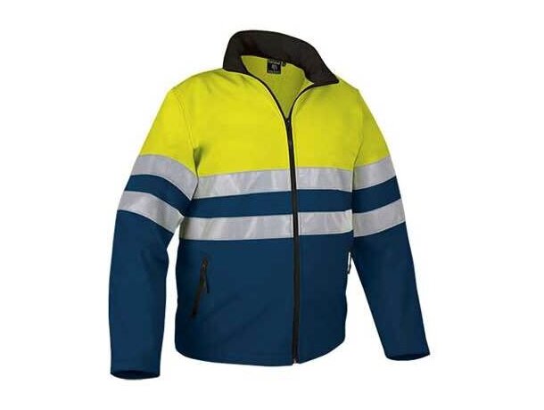 Chaqueta Storm softshell tricapa alta visibilidad certificada detalle 5