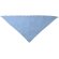 Pañuelo triangular FIESTA Valento Azul celeste