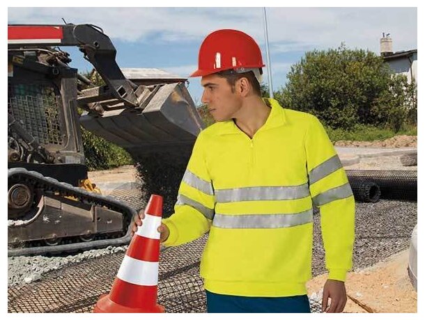 Sudadera de felpa con bandas reflectantes Valento