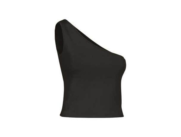 Camiseta 1 manda de mujer Valento negra