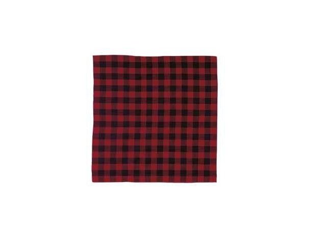 Pañuelo Cuadrado Cachirulo adulto Rojo, Negro Valento rojo