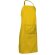 delantal con amplio bolsillo central Valento personalizado amarillo