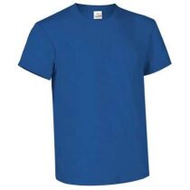 Camiseta manga corta de 160 gr 100% algodón Valento azul royal