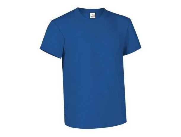 Camiseta manga corta de 160 gr 100% algodón Valento azul royal personalizado