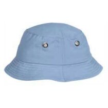 Gorro de sarga con oyuelos Valento personalizado azul claro