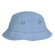 Gorro de sarga con oyuelos Valento personalizado azul claro