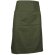 delantal largo con amplio bolsillo Valento khaki