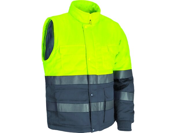 Chaqueta desmontable A.V. Sequoia con certificación EN 20471 detalle 1