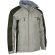 Chaquetón impermeable de abrigo con capucha Valento beige personalizada