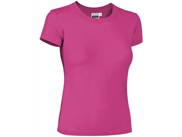 Camisetas publicitarias Tiffany ajustadas para mujer algodón detalle 5