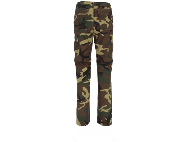 Pantalones laborales pernera desmontable poliéster-algodón Woodman detalle 4