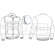 Chaqueta desmontable alta visibilidad Flinders detalle 1