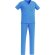 Conjunto sanitario Eindhoven blusón y pantalón sanitario Azul celeste