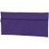 Estuche Flower canvas impermeable para material escolar Violeta uva