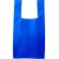 Bolsa market tnt polipropileno con asas y fuelles laterales Azul royal