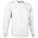 Sudadera Felpa Cuello Redondo Valento blanca para empresas