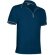 Polo de manga corta unisex de golf 220 gr Valento azul para empresas