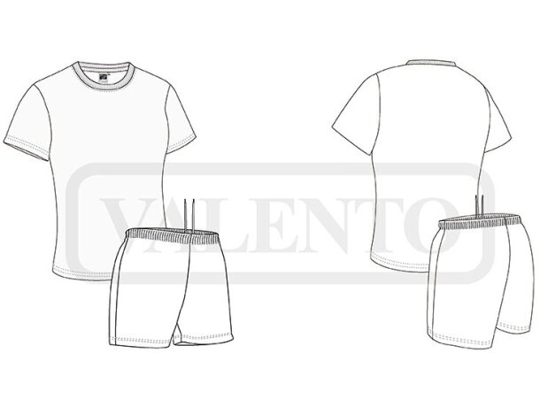 Conjunto deportivo mujer Lagos con tejido técnico transpirable detalle 1