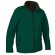 Chaqueta de poliester deportiva Valento verde grabada