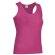 Camiseta de tirantes mujer lisa Valento fucsia