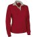Polos bordados algodón suave 300 g/m2 Avant Rojo loto