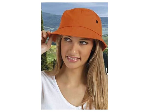 Gorro de sarga con oyuelos Valento