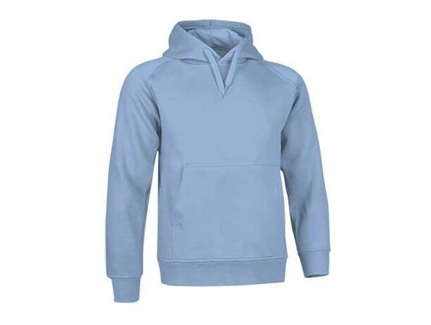 Sudadera unisex STREET Valento barata azul celeste