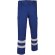 Pantalón de poliester multibolsillos con reflectantes Valento personalizado azul royal